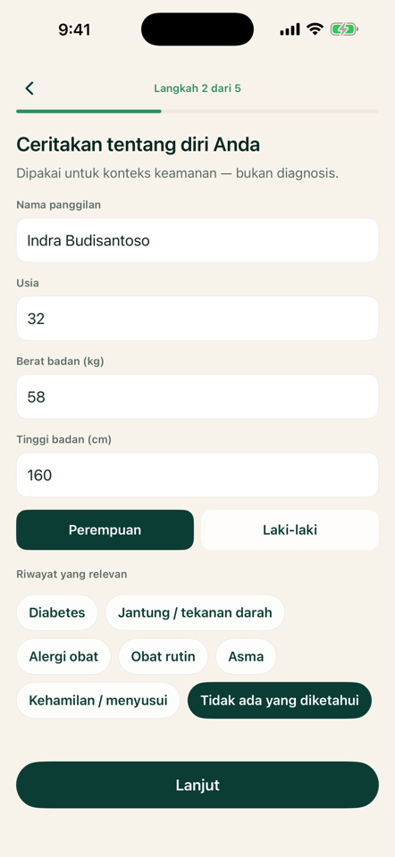 Data dasar