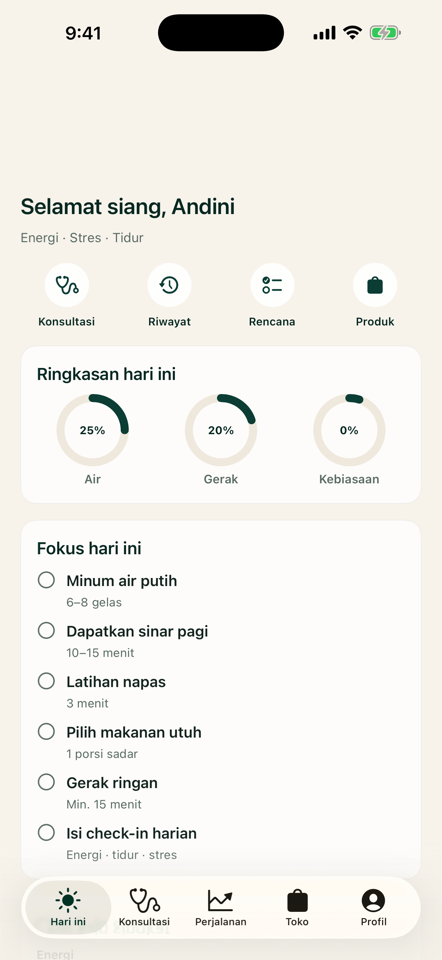 Hari ini