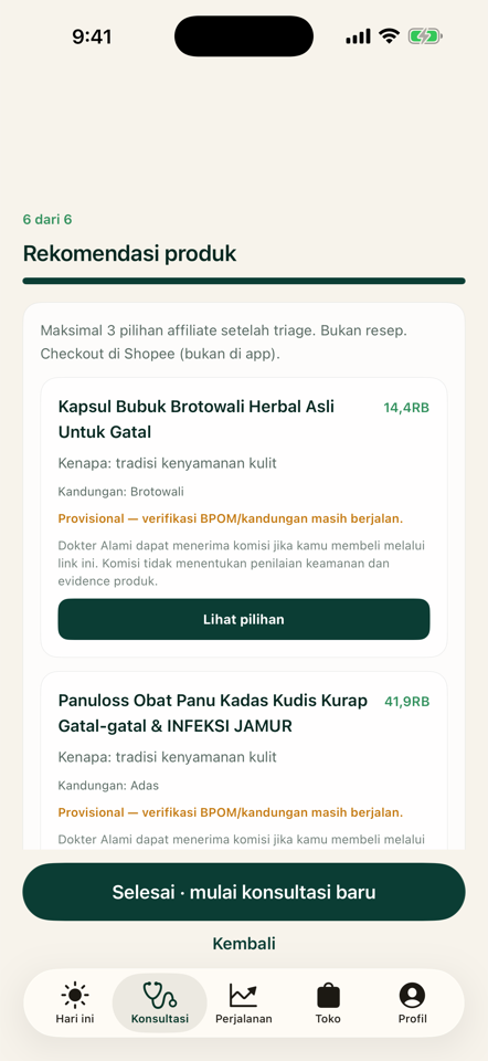 Produk gatal