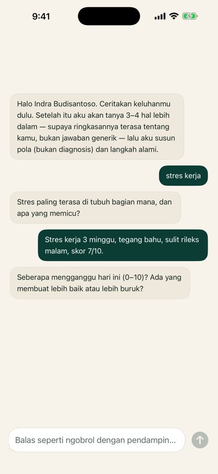 Chat stres