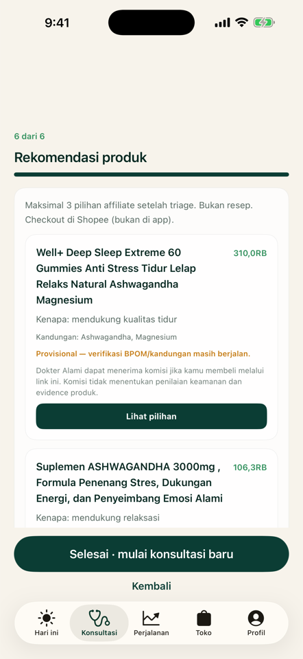 Produk stres