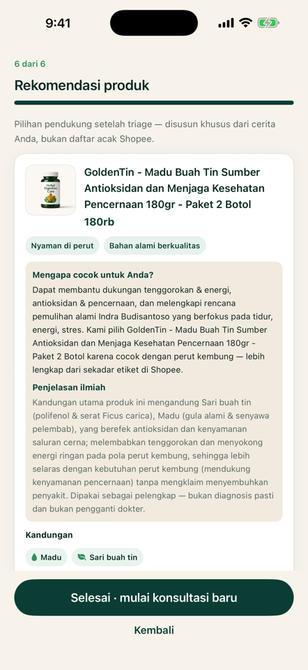 Produk kembung