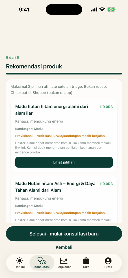 Produk capek