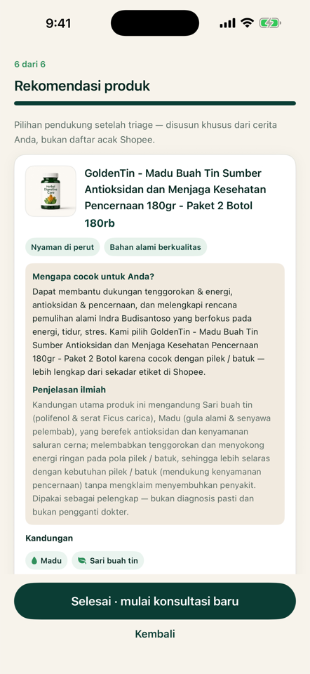 Produk pilek