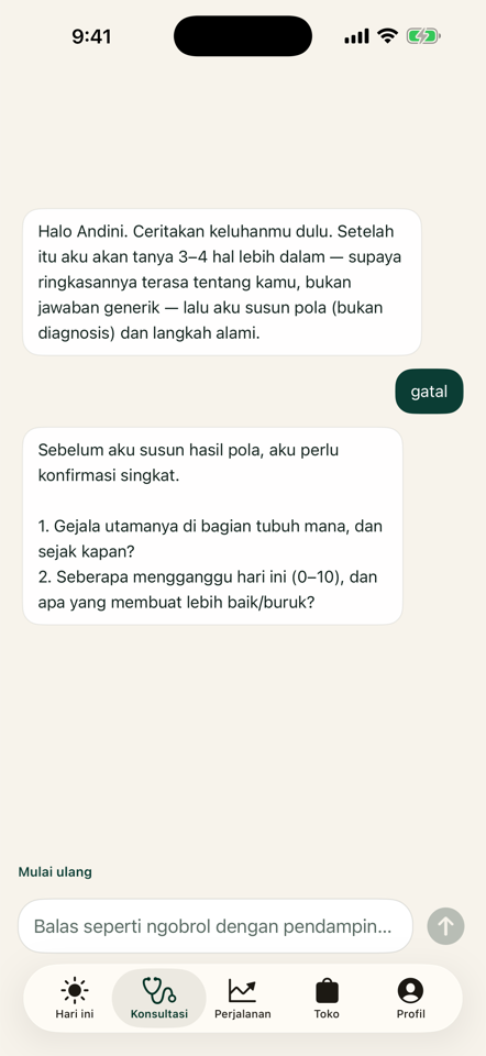 Ask more gatal