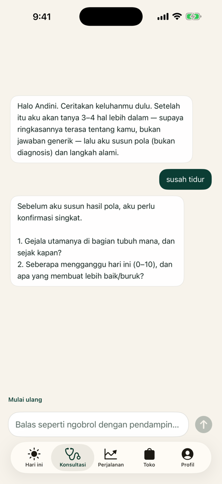 Ask more tidur